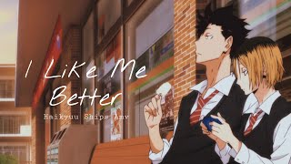 AMV Haikyuu  I Like Me Better [upl. by Etnod]