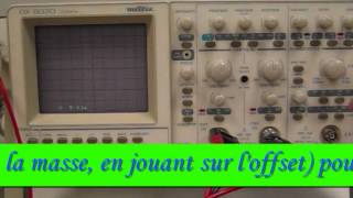 Mesures dun temps caractéristique et dun déphasage à loscilloscope [upl. by Ennovart519]