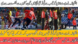 England vs West Indies 3rd T20 match Highlight  England won the T20 Series  live update [upl. by Nyar]