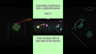 Remaking ANATHEMA into a playable level day 8  Geometry Dash geometrydash gd gdlevels [upl. by Angi]