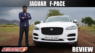 Jaguar FPace Review  Hindi  Motoroctane [upl. by Bencion]