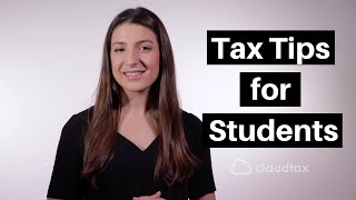 Tax Tips for Students  Claim Tuition Education amp Textbook Amount On Your Taxes  CloudTax Tax Tips [upl. by Calabrese]