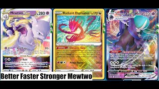 Radiant Eternatus Deck MEWTWO VSTAR amp Shadow Rider Calyrex Vmax Version [upl. by Meave977]