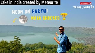 This Meteorite lake in India has secrets inside  Lonar Lake Maharashtra  Full tour [upl. by Nodarse]