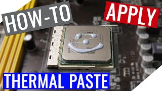 How to Best Apply Thermal Paste [upl. by Anirbas]