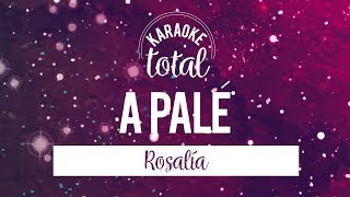 A Palé  Rosalia  Karaoke sin Coros [upl. by Cecelia]