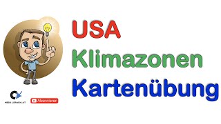 USA Klimazonen Kartenübung [upl. by Aletha100]