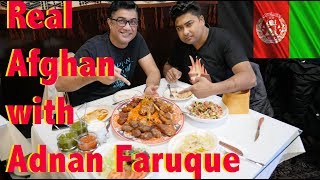 Real Afghan and Dine with Adnan l Adnan Faruque l Food Review l EmonEats [upl. by Mosley419]