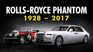 RollsRoyce Phantom Evolution 19252017 [upl. by Ativ108]