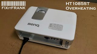 BenQ HT1085ST DLP Projector Overheat Repair [upl. by Bocoj]