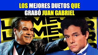 Los mejores duetos que grabó JuanGabriel [upl. by Auqkinahs]