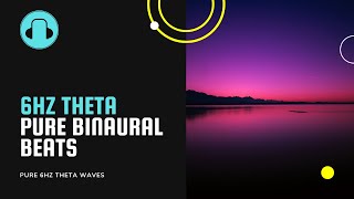 6 Hz Theta Waves Binaural Beats  Theta Wave Shifting  5 Mins  Pure Theta Binaural [upl. by Eecyaj593]