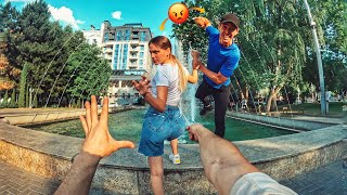 ESCAPING ANGRY GIRLFRIEND AND DAD 2 Epic Parkour Chase POV [upl. by Huldah]