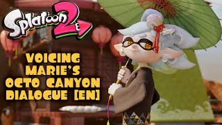 Lets Voice Maries Octo Canyon Dialogue in Splatoon 2 EN [upl. by Mccahill]