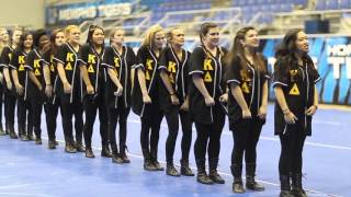 Kappa Delta amp Alpha Phi Alpha Flip Flop Stroll Off 2016 [upl. by Adolphus457]