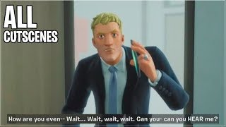 ALL CUTSCENES FROM FORTNITE DOOMSDAY EVENT  Agent Jonesy Season 3 [upl. by Haral]