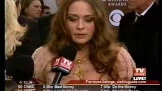 Fiona Apple 2005 Grammy Awards  red carpet interviews and on E fashion police [upl. by Abigael879]