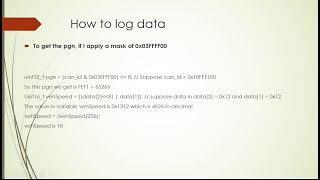 What is J1939  How to code and log data [upl. by Nevarc]