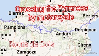 Crossing The Pyrenees by motorcycle Pt 1 [upl. by Narra]