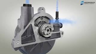 How does a vacuum pump work 3D animation  Motorservice Group [upl. by Veno564]