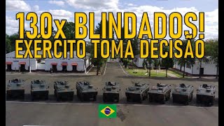 130x BLINDADOS Exército toma uma DECISÃOmilitary militar geopolitica [upl. by Oralia]