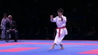 Sandra Sanchez vs Sandy Scordo FINAL European Karate Championships 2016  WORLD KARATE FEDERATION [upl. by Zsuedat]