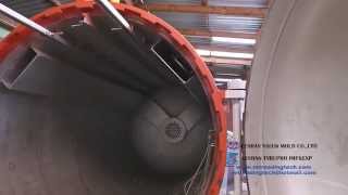 a video showing equipments of a OTR tire cold retreading facotry [upl. by Beach953]