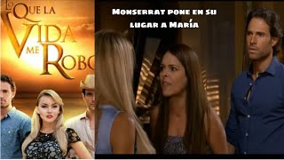 Monserrat pone en su lugar a María La mejor escena lo que la vida me robó [upl. by Okika520]