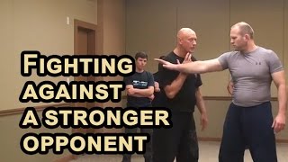 RUSSIAN SYSTEMA TRAINING Hand to hand combat Fighting against a stronger opponent [upl. by Eclud]