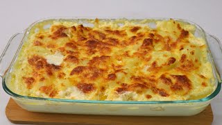 Papas a la crema gratinadas con queso faciles y deliciosas [upl. by Brendis754]