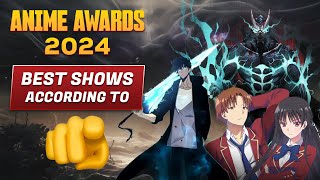 Anime AWARDS 2024  Dont Miss These AwardWorthy Shows [upl. by Hally]