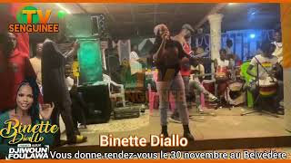 La Prestation de Binette Diallo en live 2024 [upl. by Acinoev980]