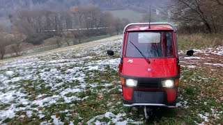 Neues Fahrzeug Piaggio Ape 50 [upl. by Anihc]