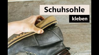 DIY So klebt man eine Schuhsohle wieder fest [upl. by Azenav787]