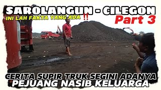 VLOG PERJALANAN CERITA SUPIR TRUK DEMI KELUARGA ‼️ DUH MUATAN BATU BARA DI LARANG NAIK KAPAL LAUT 😱 [upl. by Patric]