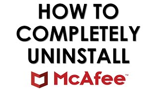 How to Completely Uninstall McAfee on Windows 11 amp 10 [upl. by Hacker]