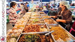 Amazing STREET FOOD Market in BANGKOK Thailand [upl. by Assenej750]