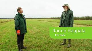 Reed canary grass production in paludiculture in Finland [upl. by Arakahs]