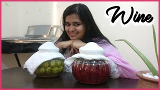 How to Make Homemade Wine  Gooseberry  Grape  Without Yeast  Christmas Special [upl. by Eamanna]