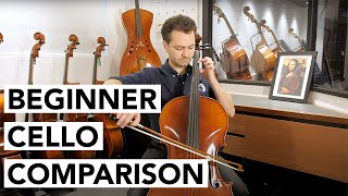 Beginner Cello Comparison [upl. by Euqnom169]