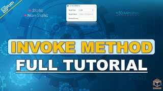 UiPath  Invoke Method Activity in UiPath  Full Tutorial for beginners  Static vs NonStatic [upl. by Omik]