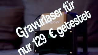 3000mW Laser Test  Gravurlaser  KKmoon  Review  Deutsch [upl. by Dugas]