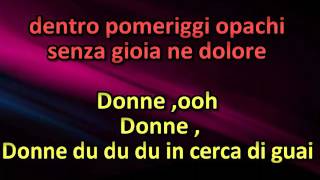 Zucchero  Donne with lyrics [upl. by Ahgiel]