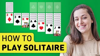 How To Play Solitaire Tutorial [upl. by Gehman]