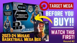 202324 TARGET MEGA BOX Mosaic Basketball Watch first [upl. by Ytisahc]