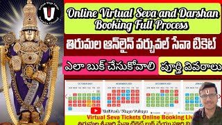 How to Book Virtual Seva Tickets  What is 500 Rs Darshan Tickets TTD Virtual Seva Tickets viral [upl. by Linzy]