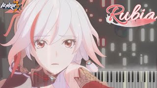 Rubia  Honkai Impact Theme Song Piano Arrangement [upl. by Derte647]