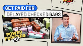 How to GET PAID for Delayed Checked Bags [upl. by Htebaras]