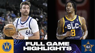 Salt Lake City Stars vs Santa Cruz Warriors  Game Highlights [upl. by Ramsdell]