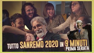 The Jackal  Tutto SANREMO 2020 in 9 minuti Prima Serata [upl. by Atsirtal306]